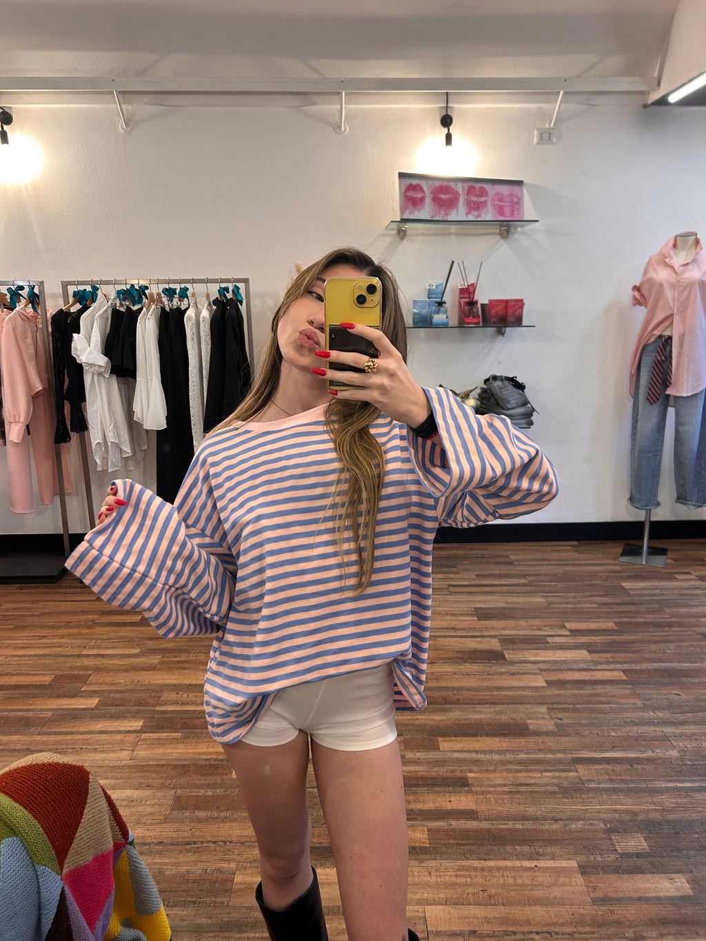 T-shirt a righe